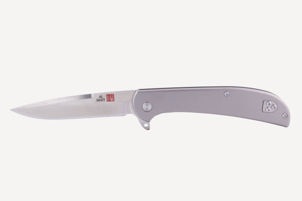 Нож складной AL MAR Ultralight 4" Titanium (TC4, клинок: сталь D2)